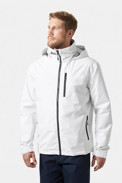 Helly Hansen Crew Midlayer Kapişonlu Beyaz Mont  Erkek ürün görseli 1