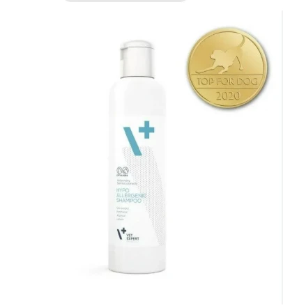Vet Expert Hypoallergenic Şampuan 250 ml  Hassas Ciltli Kedi ve Köpekler İçin Yulaf Özlü Onarıcı Bakım ürün görseli 1