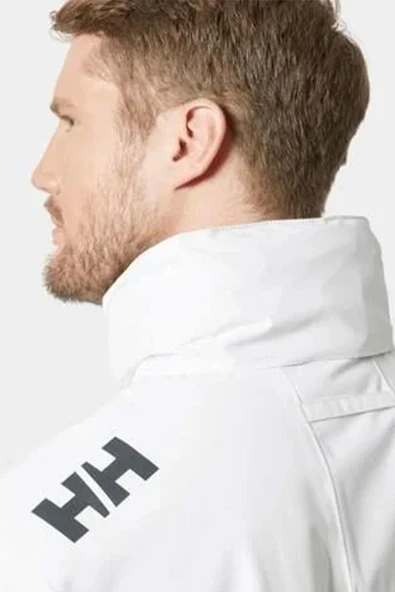 Helly Hansen Crew Midlayer Kapişonlu Beyaz Mont  Erkek - Resim 5