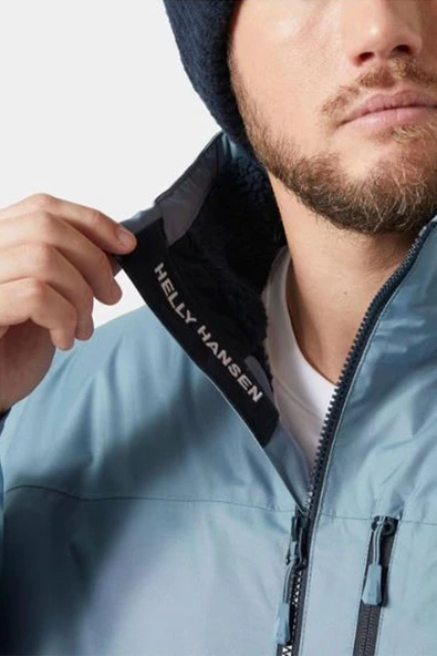 Helly Hansen Erkek Crew Hooded Pile Mont - Resim 3