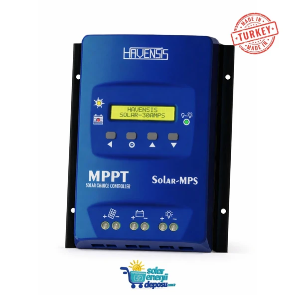 Havanesis Solar-30AMPS 12/24V 30A MPPT Şarj Kontrol Cihazı (S30AMPS) ürün görseli 1