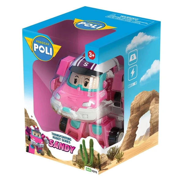 Robocar Poli Transforming Robot Figür- Sandy 0657 ürün görseli 1