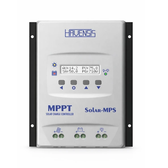Havanesis Solar-40AMPS-150 12/24/36/48V 40A MPPT Şarj Kontrol Cihazı (S40AMPS150) ürün görseli 1