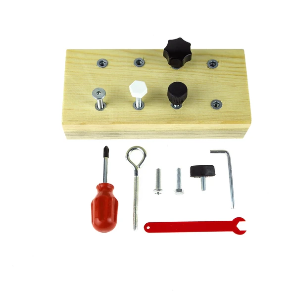 Montessori Ahşap Metal Tamir Seti Eğitici Motor Gelişim Oyuncağı ürün görseli 1