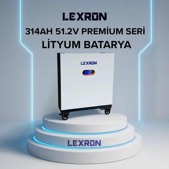 Lexron 314AH 51.2V Premium Serisi Lityum Batarya ürün görseli 1