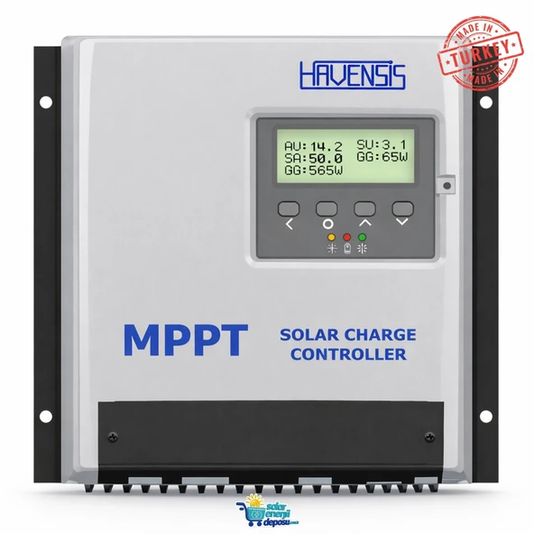 Havanesis Solar-80AMPS-200 12/24/36/48V 80A MPPT Şarj Kontrol Cihazı (S80AMPS200) ürün görseli 1
