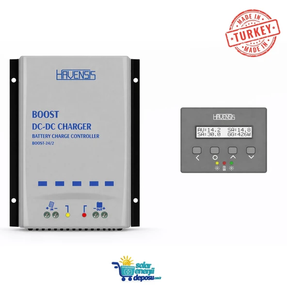 Havanesis BOOST DCDC-2448 | 24V–48V Boost DC-DC Şarj Cihazı ürün görseli 1