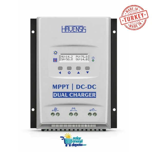 Havanesis DUALCHARGER-3020AMD 50A Dual Charger (MPPT + DC-DC) ürün görseli 1