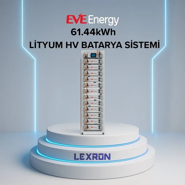 Lexron EVE 61.44kWh Lityum HV (Yüksek Voltaj) Batarya Sistemi ürün görseli 1
