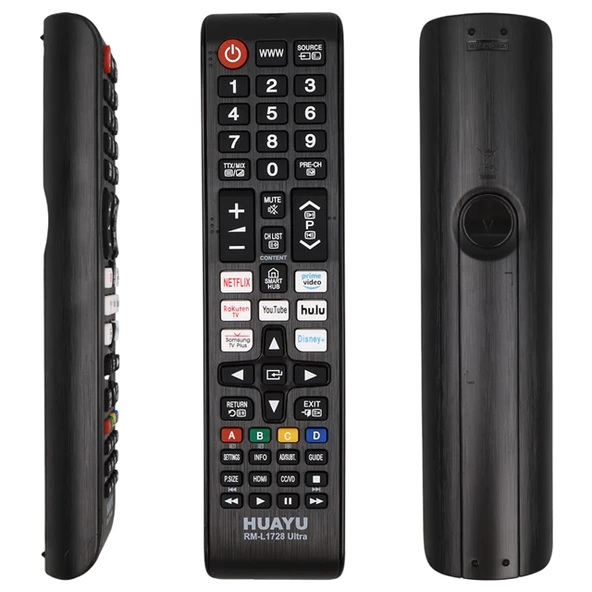 RM-L1728 Samsung Ultra Netflix Prime Rakuten Hulu Youtube Disney+ Tuşlu LCD Led TV Kumanda ürün görseli 1