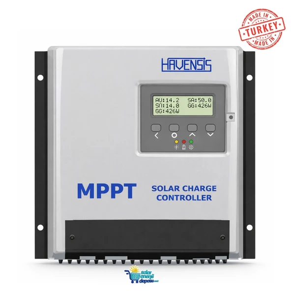 Havanesis Solar-45AMPS-200/45 HV MPPT 84V / 96V / 120V 45A Şarj Kontrol Cihazı (HVS145AMPS) ürün görseli 1