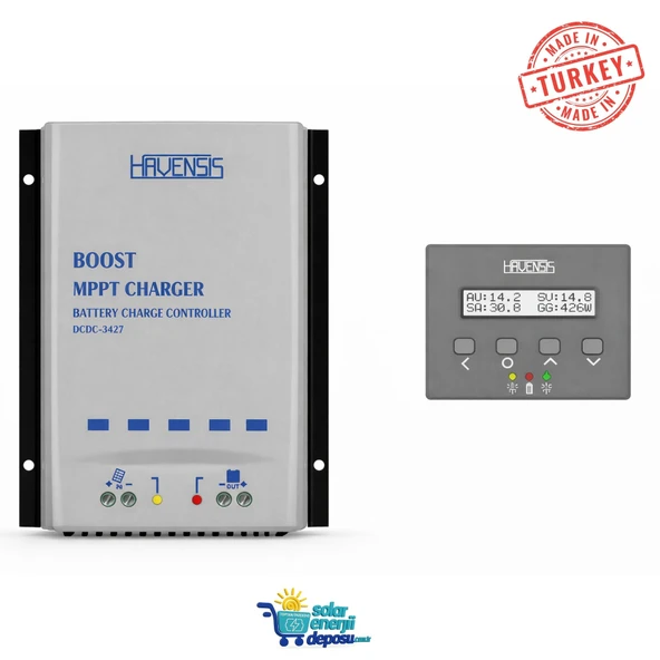 Havanesis BOOST MPPT-2472 | 24V–72V Boost MPPT Şarj Kontrol Cihazı ürün görseli 1