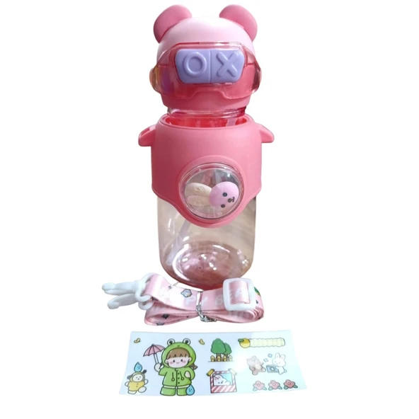 Demirhan Kulaklı Matara DMR-2906-Pembe ürün görseli 1