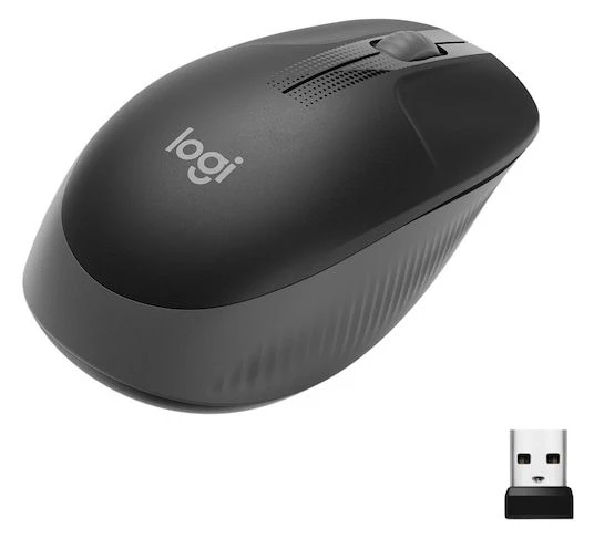 LOGITECH M191 910-005922 Kablosuz Mid Grey Gri Mouse - Resim 2