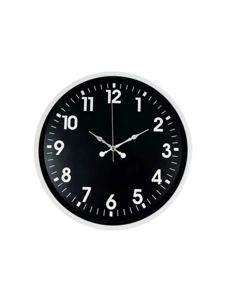 36 Cm Beyaz Dekoratif Duvar Saati - Resim 4
