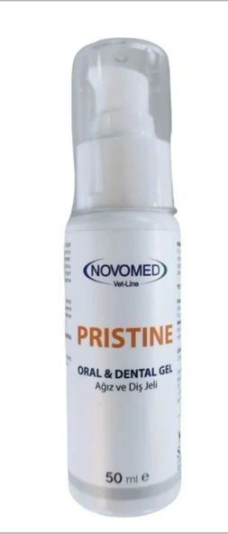 Novomed Pristine Ağız ve Diş Bakım Solüsyonu  Kedi ve Köpek İçin Ağız Kokusu ve Diş Taşı Önleyici ürün görseli 1