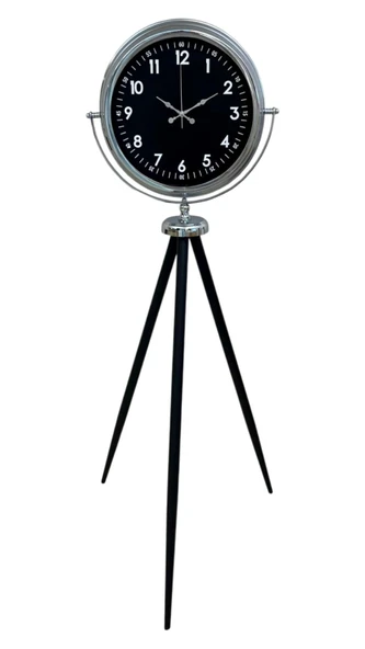 Prestige Krom Tripod Ayaklı Saat - Resim 4