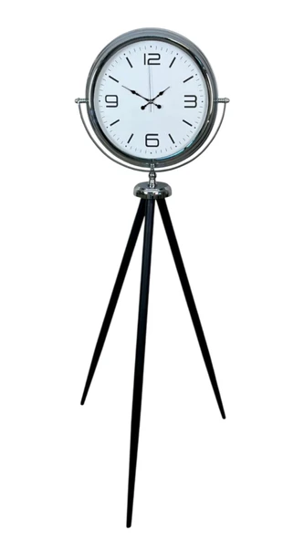 Krom Sade & Şık Tripod Ayaklı Saat - Resim 4