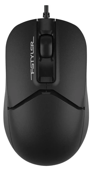 A4TECH FSTYLER FM12 Black Kablolu, Siyah Mouse ürün görseli 1