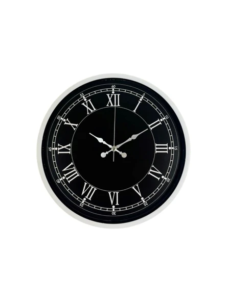 36 Cm Beyaz Dekoratif Duvar Saati - Resim 4