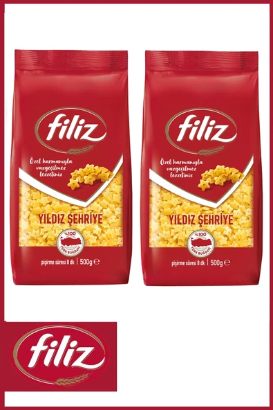 Filiz Yıldız Şehriye 500gr X 2 Adet ürün görseli 1