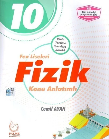 10.Sınıf Fen Liseleri Fizik Konu Anlatımlı Palme Yayınları ürün görseli 1