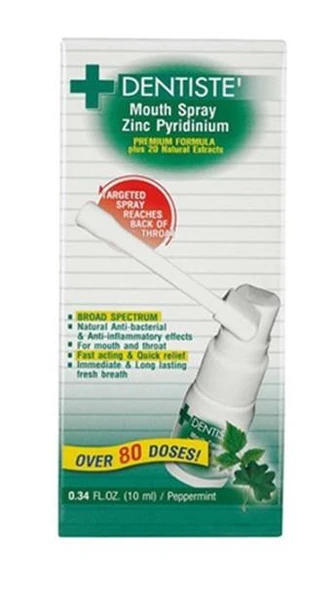 Dentiste  Ağız Spreyi Zinc Pyridinium 10 ml ürün görseli 1