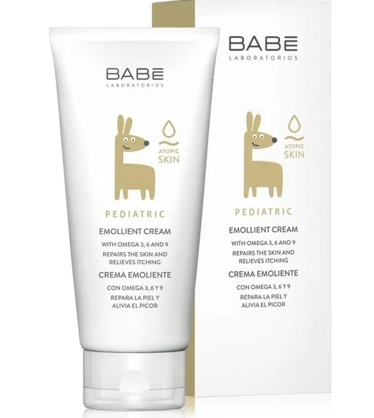 Babe Pediatric Emollient Cream 200 ml |  Çok Kuru Ciltli Bebek ve Çocuk İçin Nemlendirici Krem ürün görseli 1