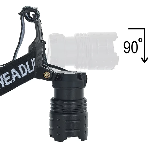 Gt100 Led Şarjlı Kafa Lambası  Wt-628 - Resim 2
