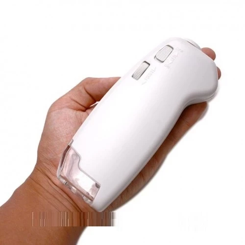 Işıklandırılmış Mini 100x Mikroskop Mg100812 - Resim 2