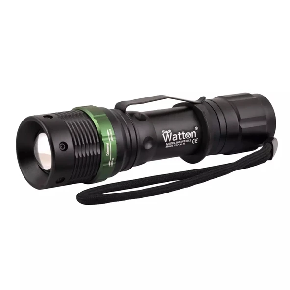 Zoomlu Oto Şarjlı El Feneri  Wt-012 ürün görseli 1