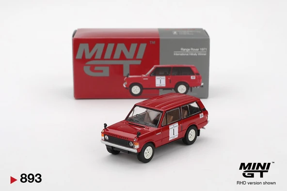 Mini GT Range Rover 1971 International Hillrally Winner 893 BL ürün görseli 1