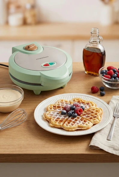 Premier PWM 215 Waffle Makinesi - Yeşil ürün görseli 1