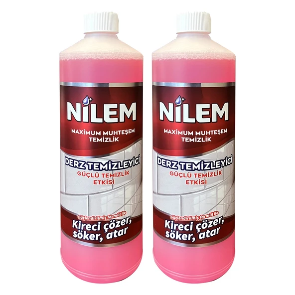 Nilem Derz Temizleyici Muhteşem Temizlik Sıvısı 1000 ml x 2 Adet ürün görseli 1