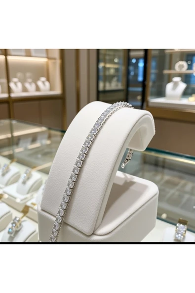 Jadem Gold Jade'm Gold 925 Ayar Gümüş Lüks Bileklik ürün görseli 1