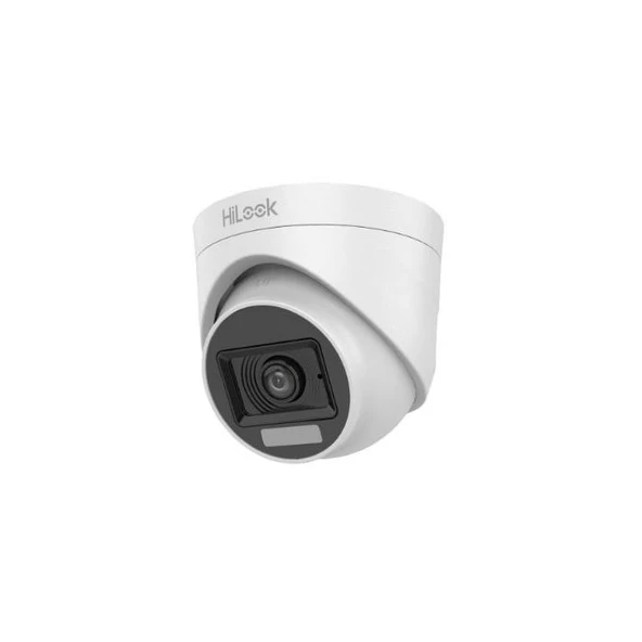 HILOOK THC-T127-LPS  2MP 2.8MM SESLİ COLORVU SMARTLİGHT AHD DOME KAMERA ürün görseli 1