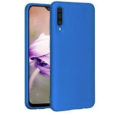 Samsung Galaxy A20 S MAVİ SLİKON KILIF ürün görseli 1