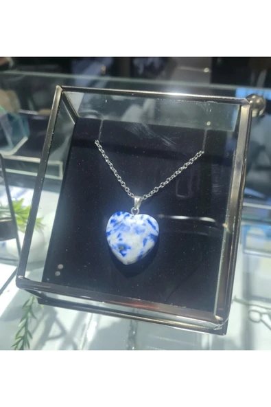 Jadem Gold Sodalit Dogaltaş Kolye ürün görseli 1