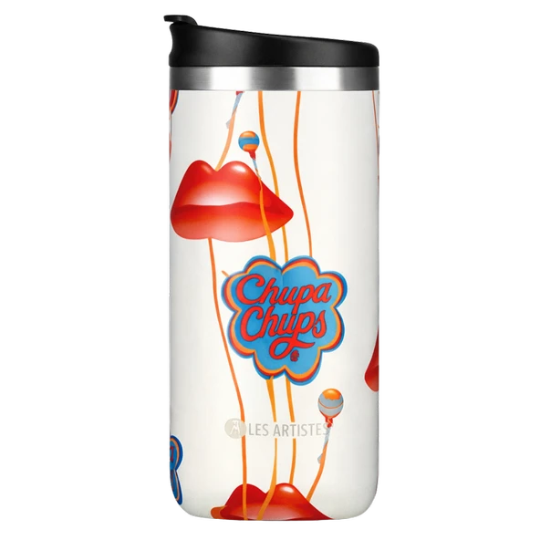 Les Artistes Paris Isı Yalıtımlı Çelik Termos Mug 500ml Chupa Kiss ürün görseli 1