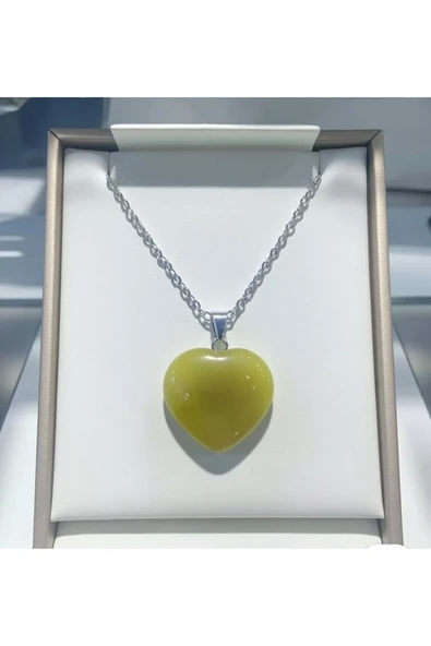 Jadem Gold Yeşim Dogaltaş Kolye - Resim 3