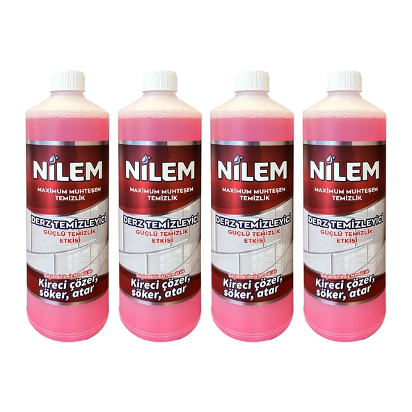 Nilem Derz Temizleyici Muhteşem Temizlik Sıvısı 1000 ml x 4 Adet ürün görseli 1