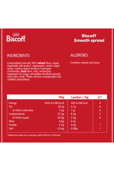 Lotus Bıscoff Sürülebilir Creamy 400 Gr - Resim 6