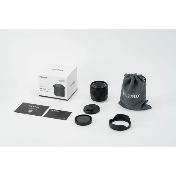 Viltrox AF 15mm F1.7 FE Sony E Mount APS-C Lens ürün görseli 1