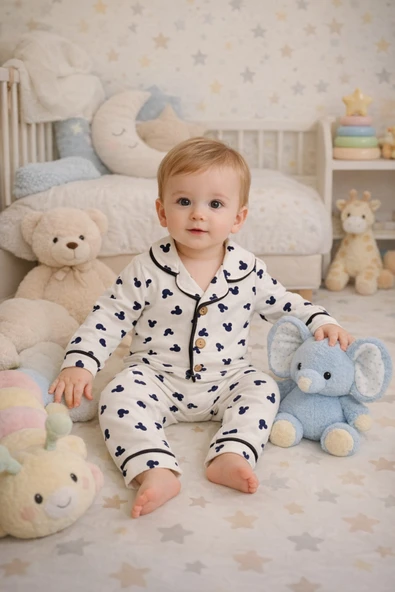 Melisa Ticaret Erkek pijama takımı 2 li ürün görseli 1