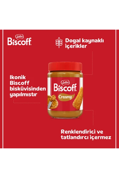 Lotus Bıscoff Sürülebilir Creamy 400 Gr - Resim 3