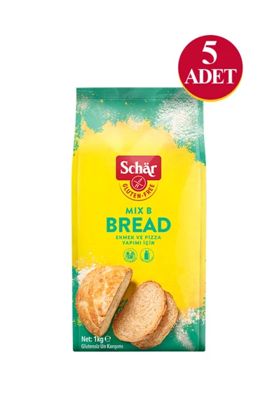 Schar Mix B Glutensiz Ekmek Unu 1000 gr (5 ADET) ürün görseli 1