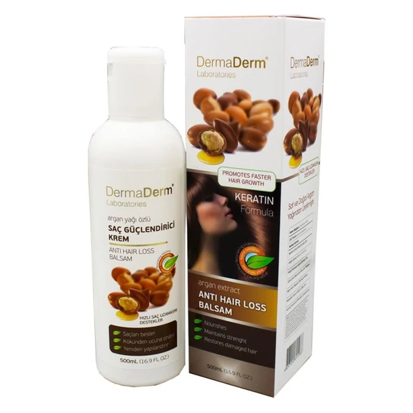 Dermaderm Argan Yağı Özlü 500 ml Saç Kremi ürün görseli 1