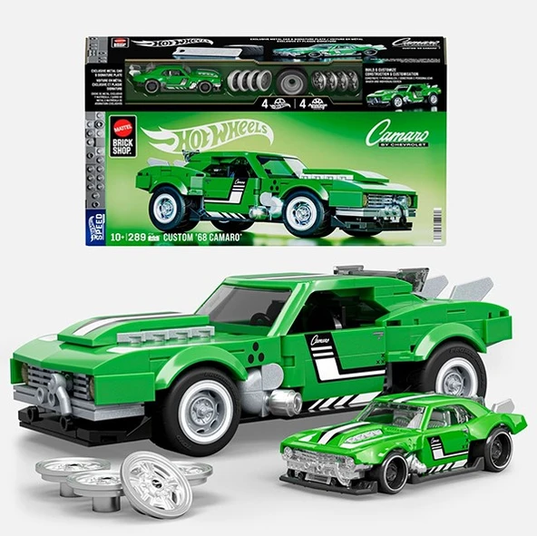 Hot Wheels Mattek Brick Shop Custom '68 Camaro JFT16 ürün görseli 1
