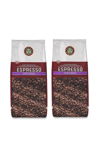 Kahve Dünyası Kahve Dünyası Espresso Çekirdek Kahve 1 kg x 2 Adet ürün görseli 1
