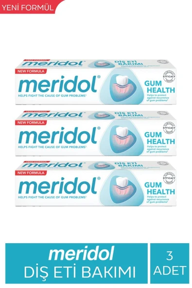 Meridol Hassas Diş Eti Bakımı Diş Macunu 75 ml - New Formula 3 Adet ürün görseli 1